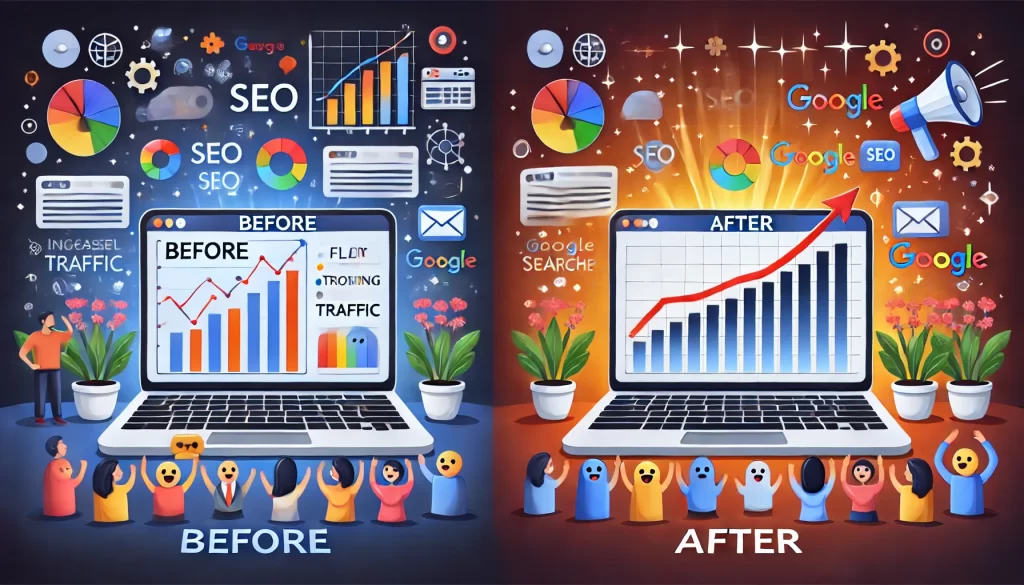 SEO services search engine optimization (SEO)  entertainment companies 